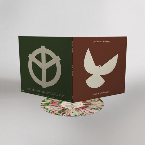 Hiss Golden Messenger - O Come All Ye Faithful (Bone Green Red Splatter Vinyl) (Tri-Color Splatter Effect) Vinyl