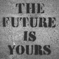 the album cover for Death Toll 80k - The Future Is Yours