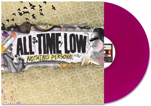 All Time Low - Nothing Personal (Neon Purple) Vinyl