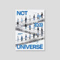 the album cover for NCT - Universe (incl. 240pg Photobook, Sticker, Postercard, Photocard + Folded Poster)