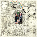the album cover for Meatbodies - 333 [LP]