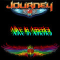 the album cover for Journey - Alive In America