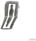 the album cover for Mat Kerekes - Nova - Black & White (Blk) [Colored Vinyl] (Wht)