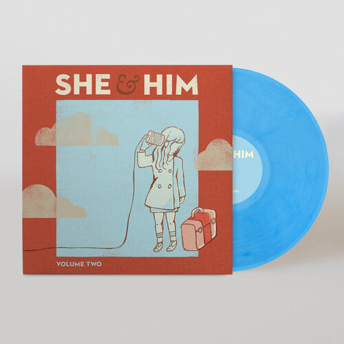 She & Him - Volume Two - Sky Blue Vinyl