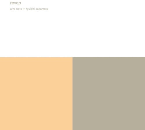 the album cover for Alva Noto & Ryuichi Sakamoto - Revep