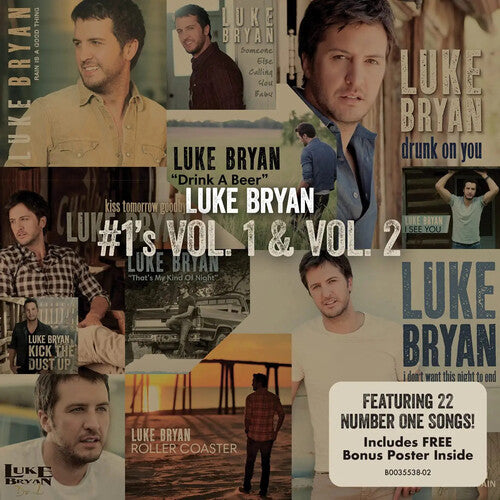 Luke Bryan - #1's Vol. 1 & Vol. 2 CD