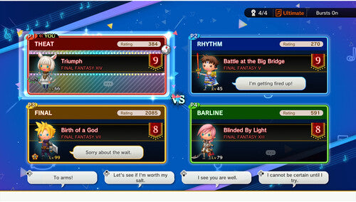 THEATHRHYTHM Final Bar Line for PlayStation 4 - PS4