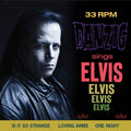 the album cover for Danzig - Sings Elvis [Purple/Yellow Haze LP]