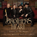 the album cover for Brothers Of The Heart - Listen To The Music