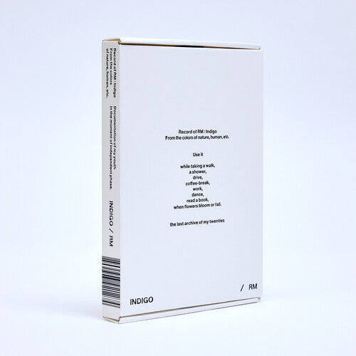 Rm (Bts) - RM (BTS) Indigo Book Edition CD