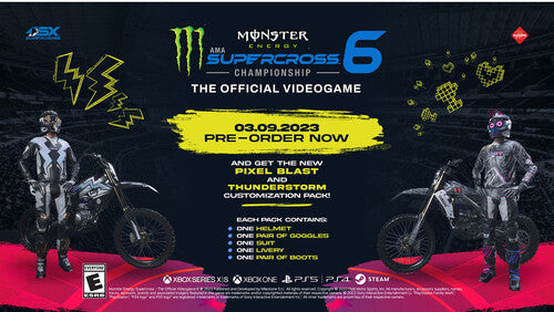 Monster Energy Supercross 6 for Xbox One & Xbox Series X S - Xbox Series X