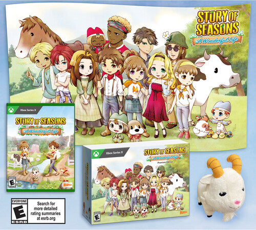 Story of Seasons: A Wonderful Life Premium Edition for Xbox Series X - Xbox Series X