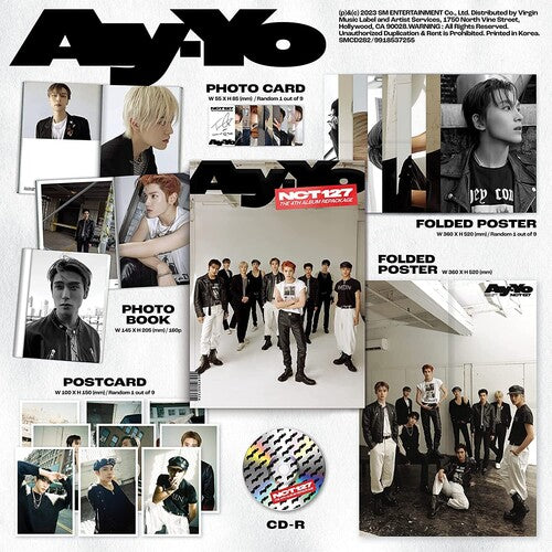 NCT 127 - The 4th Album Repackage 'Ay-Yo' [B Ver.] CD