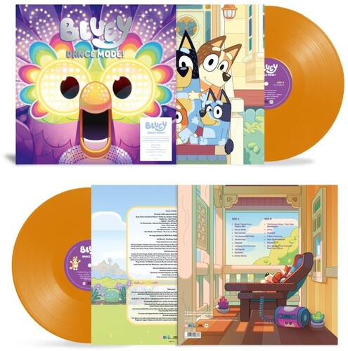 Bluey Dance Mode - 140-Gram Orange Colored Vinyl Vinyl