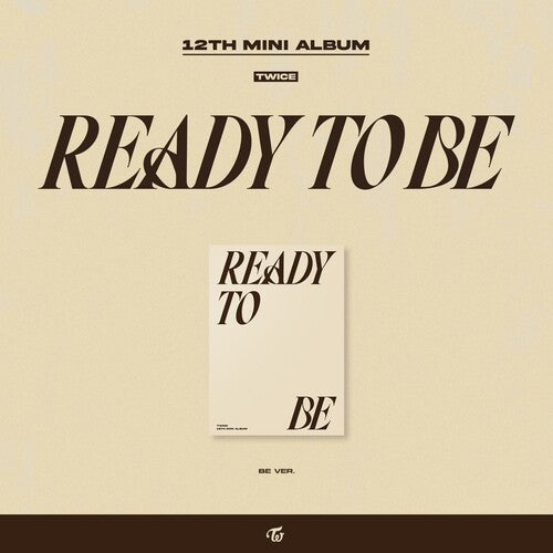 TWICE - READY TO BE (BE version) CD
