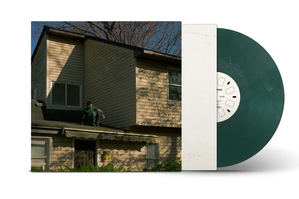 the album cover for Jeremy Zucker - Garden State [Indie Exclusive Garden State Green LP]