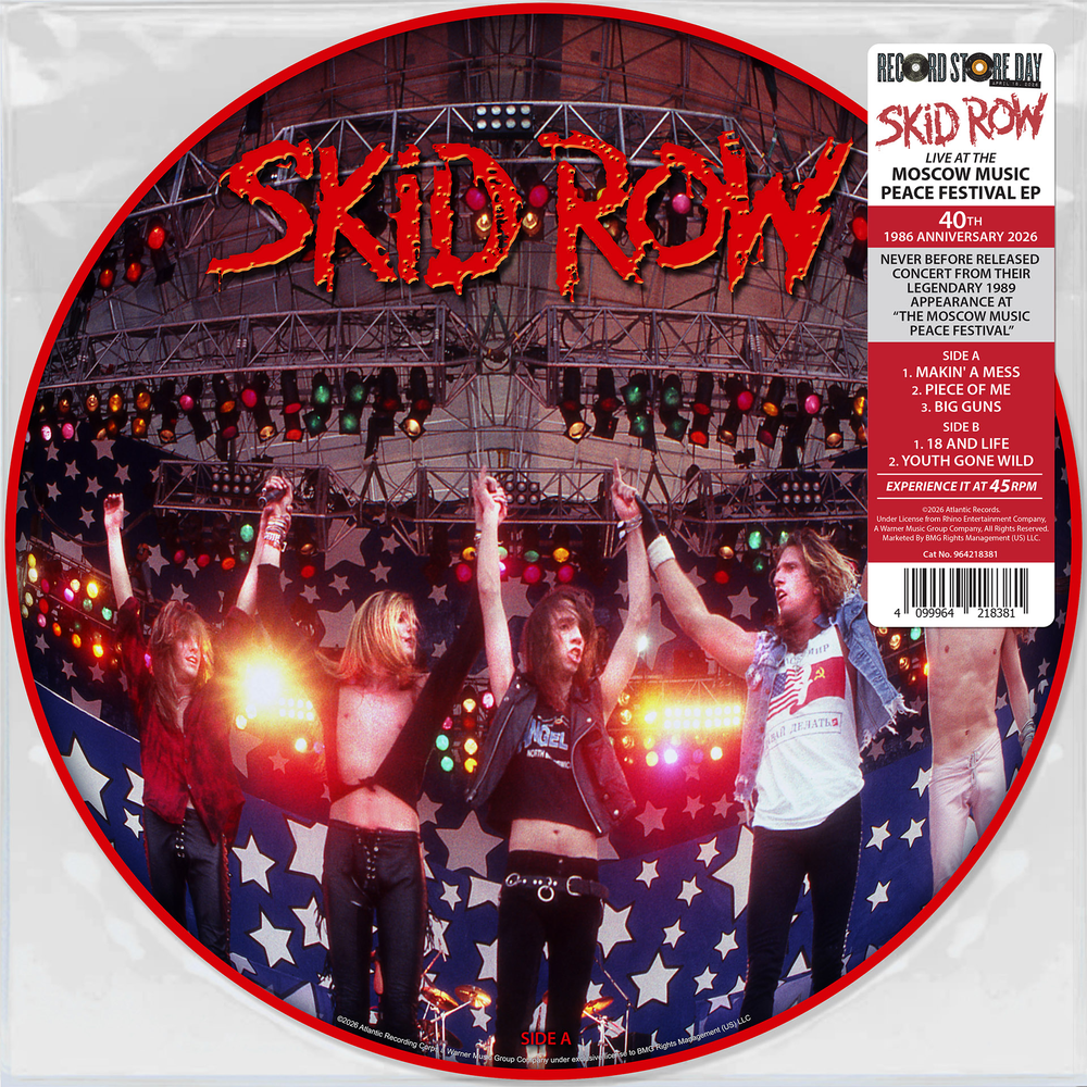 the album cover for Skid Row - Live at the Moscow Music Peace Festival [RSD BF 2026]