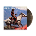 the album cover for The Strokes - Reality Awaits [Indie Exclusive Black Ice Glitter]
