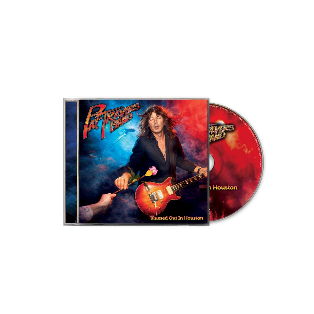the album cover for Pat Travers Band - Bluesed Out In Houston