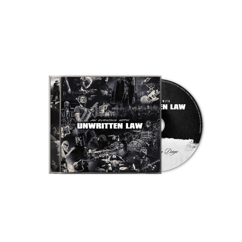 the album cover for Unwritten Law - An Evening With Unwritten Law