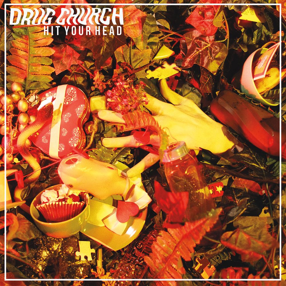 the album cover for Drug Church - Hit Your Head