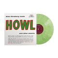 the album cover for Allen Ginsberg - Howl And Other Poems [Eco-friendly Green Blend]