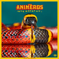the album cover for The Animeros - Que Barbaro [Eco-friendly Orange Blend]
