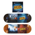 the album cover for Red Hot Chili Peppers - Stadium Arcadium: 20th Anniversary Limited Edition [Indie Exclusive Brown Smoke & Orange Smoke]