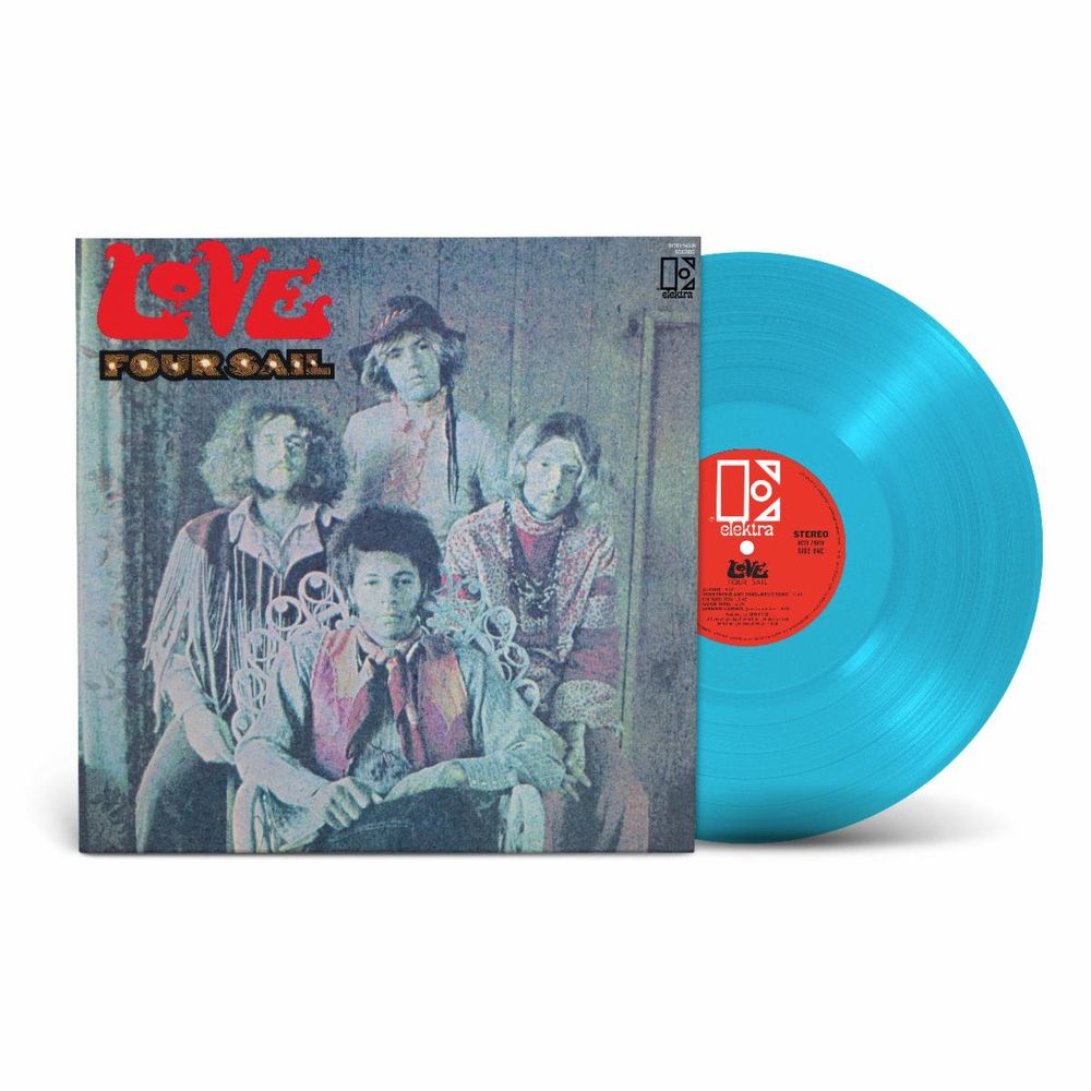 the album cover for Love - Four Sail [Light Blue, Brick & Mortar Exclusive]