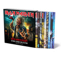 the album cover for Iron Maiden - 50th Anniversary Studio Album Collection, Part One: 1980-1992 [Multicolor 10 LP Box Set]