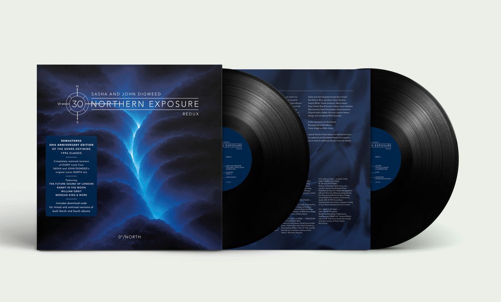 the album cover for Sasha / John Digweed - Northern Exposure Redux: North [Indie Exclusive Black]