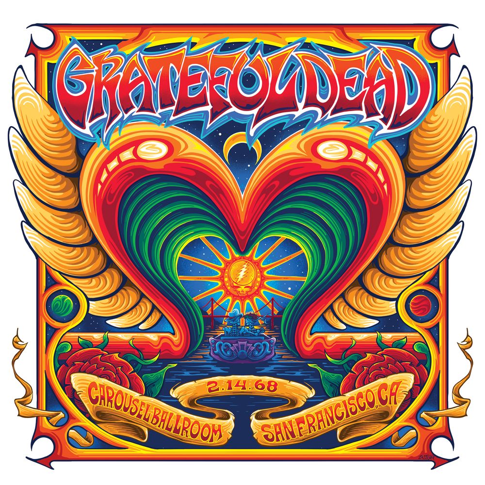 the album cover for Grateful Dead - Carousel Ballroom, San Francisco, CA, 2/14/68 (Live) [RSD BF 2026]