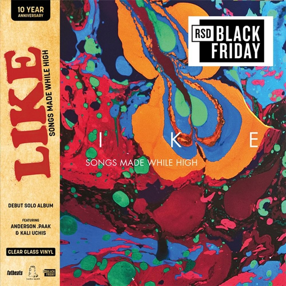 the album cover for Like - Songs Made While High [RSD BF 2026]