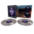 the album cover for Ozzy Osbourne & Black Sabbath - Back to the Beginning [Indie Exclusive Silver & Purple Metallic Splatter 2 LP/Blu-ray/4K UHD]