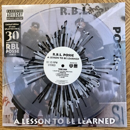 R.B.L. Posse - A Lesson To Be Learned (30th Anniversary Edition) Splatter Vinyl