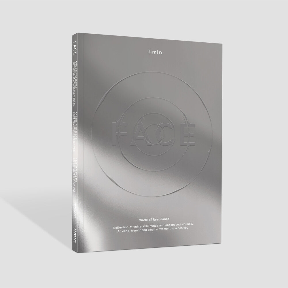the album cover for Jimin (BTS) - FACE [Invisible Face]