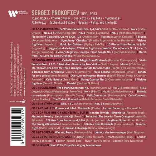 Prokofiev Edition - Prokofiev Edition CD