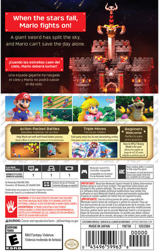 Super Mario Bros RPG for Nintendo Switch - Switch