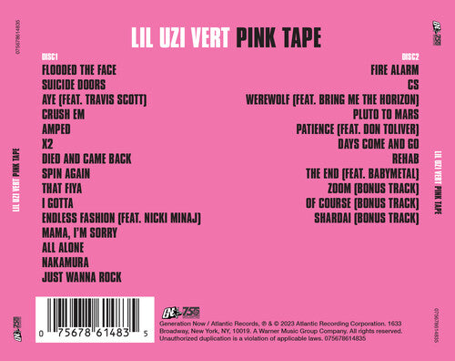 Lil Uzi Vert - Pink Tape CD