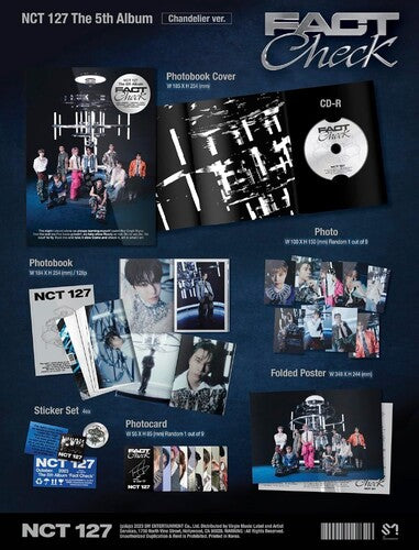 NCT 127 - The 5th Album 'Fact Check' [Chandelier Ver.] CD