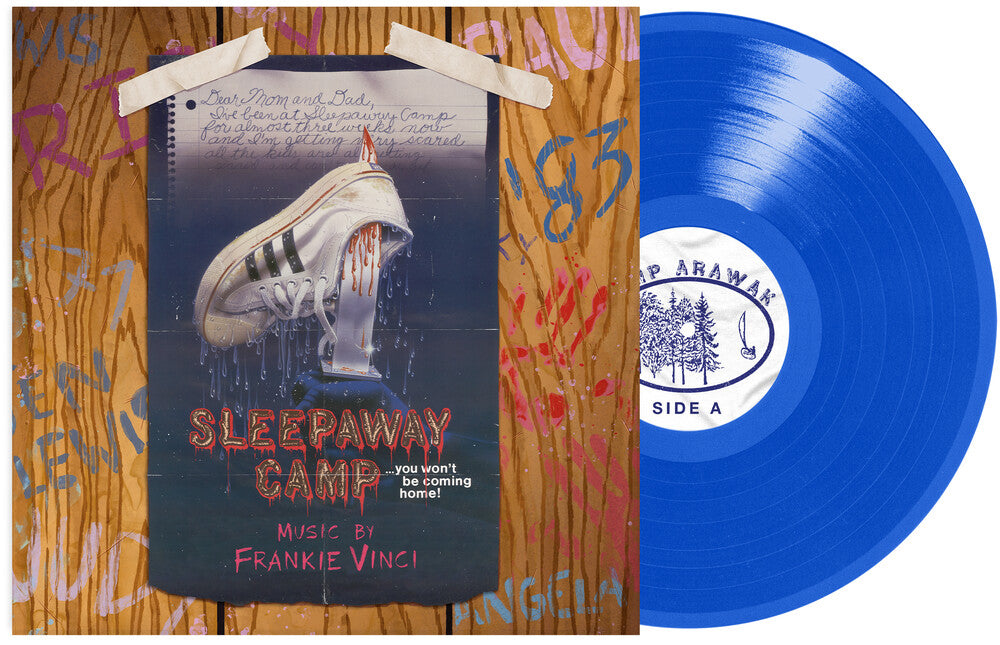 the album cover for Frankie Vinci  (Blue) (Bonus Track) (Colv) (Ep) - Sleepaway Camp - O.S.T. (Blue) (Bonus Track) (Ep)