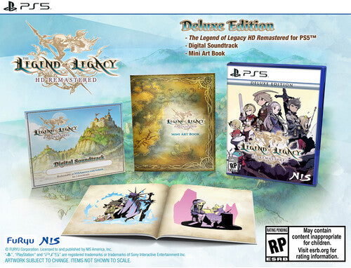 The Legend of Legacy HD Remastered - Deluxe Edition for Playstation 5 - PS5
