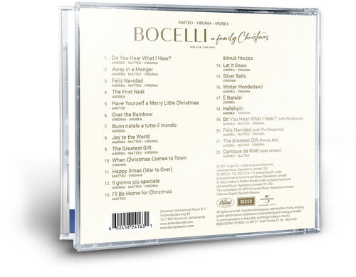 Andrea Bocelli - A Family Christmas CD