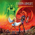 the album cover for Iron Angel - Hellish Crossfire (Slip)