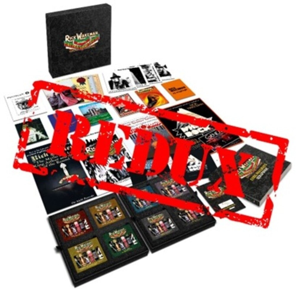 the album cover for Rick Wakeman - Prog Years Redux: 1973-1977 (W/Book) (W/Dvd) (Box)