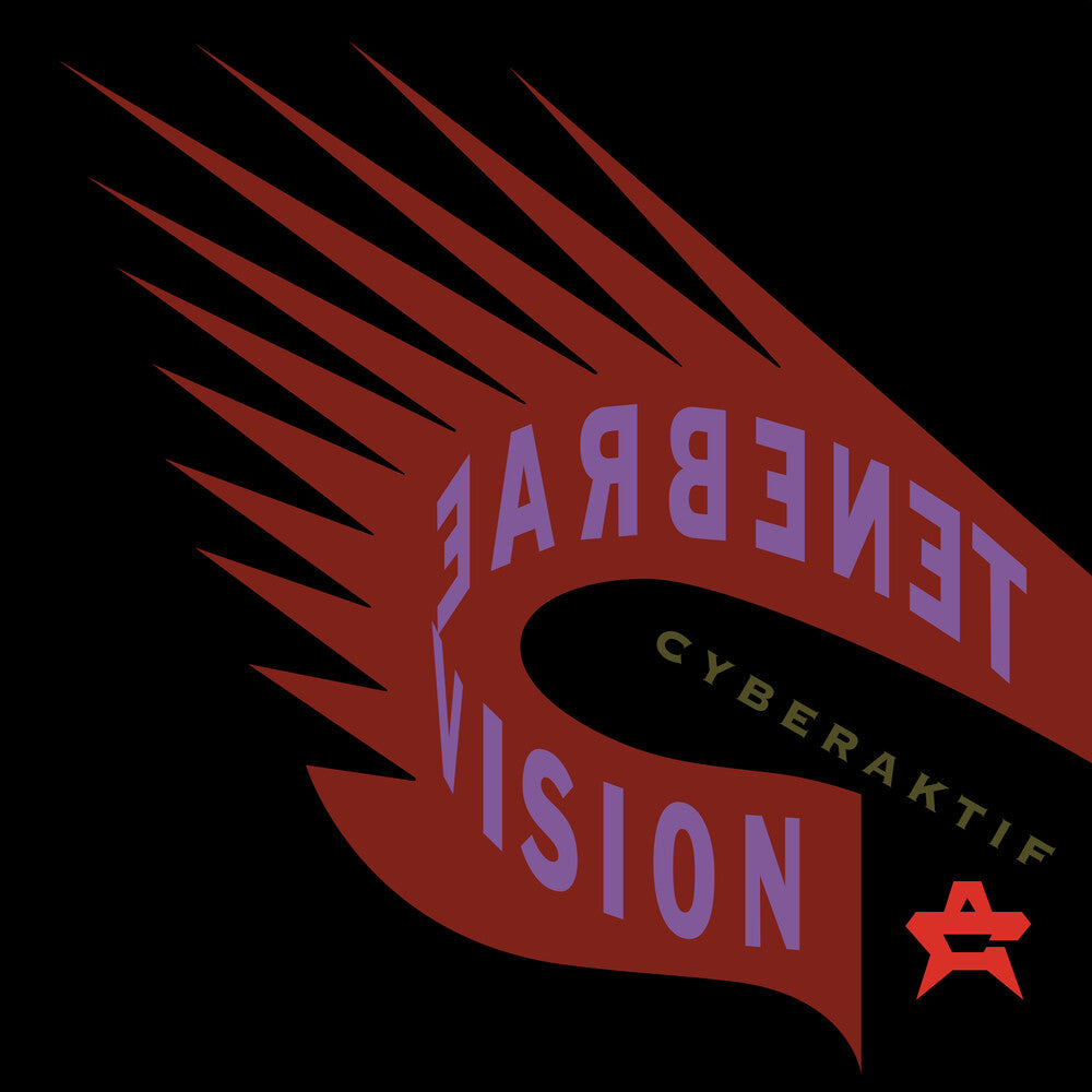 the album cover for Cyberaktif - Tenebrae Vision [Colored Vinyl] (Gate) (Red)