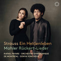 the album cover for Mahler / Strauss / Yoncheva - Ruckert-Lieder