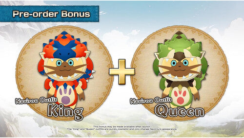 Monster Hunter Stories Collection for Nintendo Switch (MH 1 disc / MH 2 code-in-box) - Switch