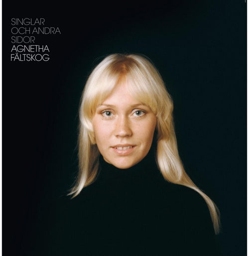 the album cover for Agnetha Fältskog - Singlar Och Andra Sidor