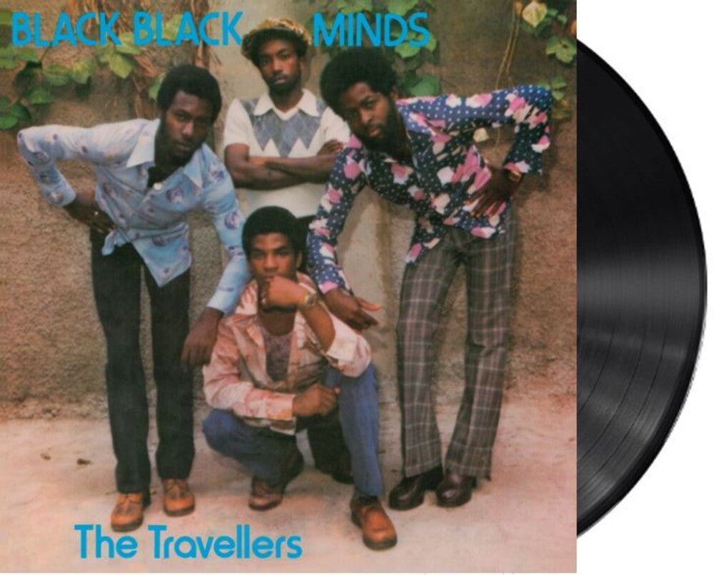 the album cover for Travellers - Black Black Minds